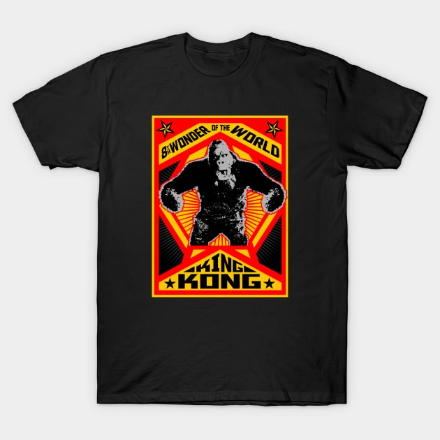 KING KONG 1933 - Propaganda poster  2.0 T-Shirt by ROBZILLA